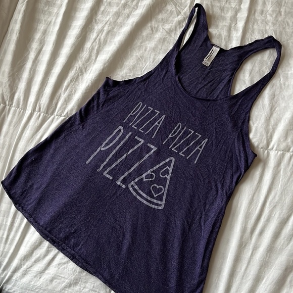 American Apparel Purple Tank, worn once - Picture 2 of 7